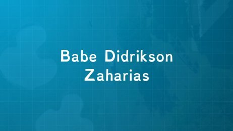 Mildred Ella „Babe“ Didrikson Zaharias