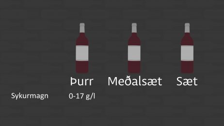 Þurrt eða sætt vín?
