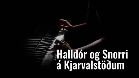 Halldór og Snorri á Kjarvalstöðum