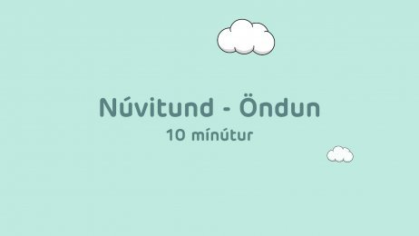 Núvitund - Öndun - 10 mínútur